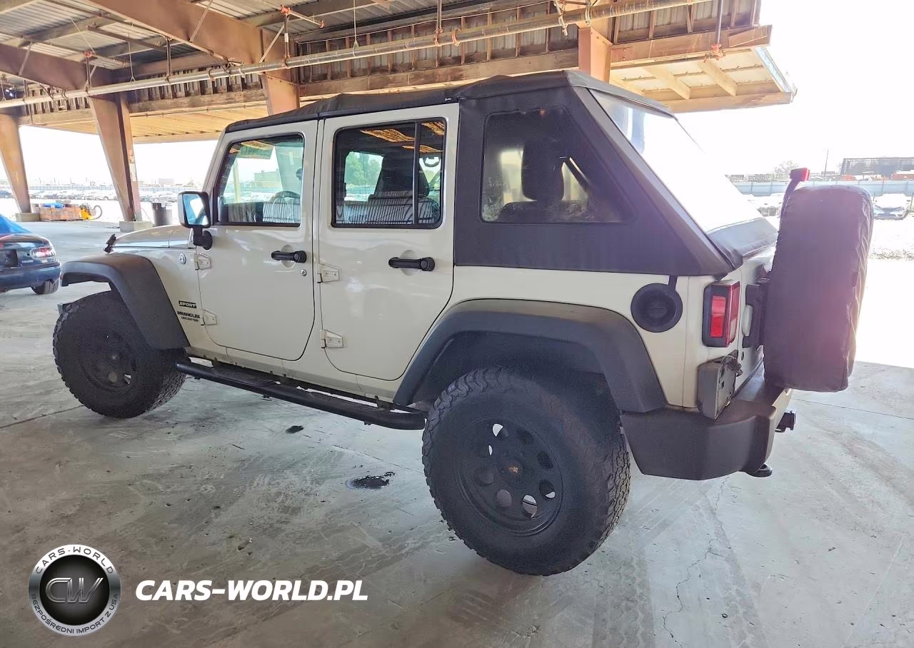 2011 Jeep Wrangler Unlimited Sport VIN:1J4BA3H17BL638276 - 2