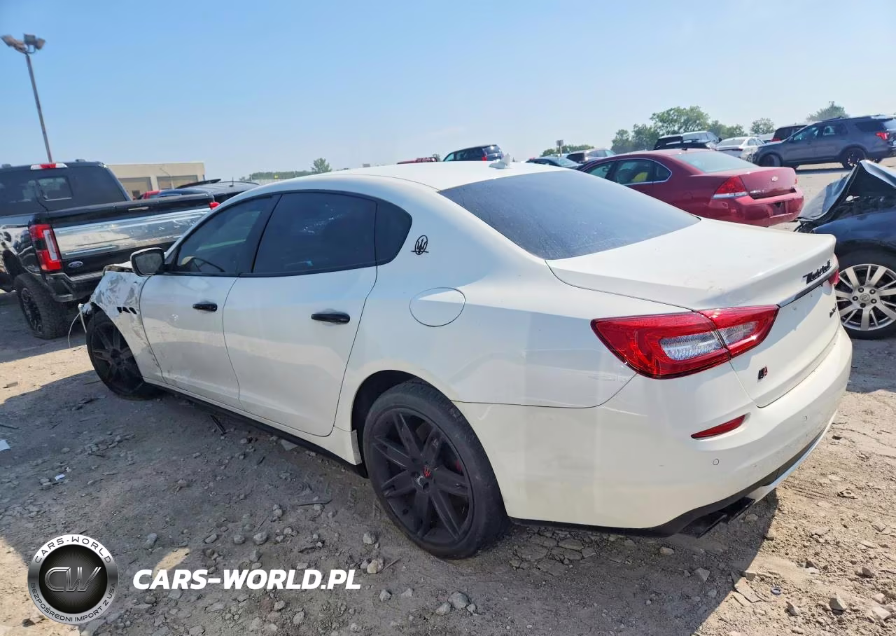 2014 Maserati Quattroporte S VIN:ZAM56RRA8E1077734 - 2