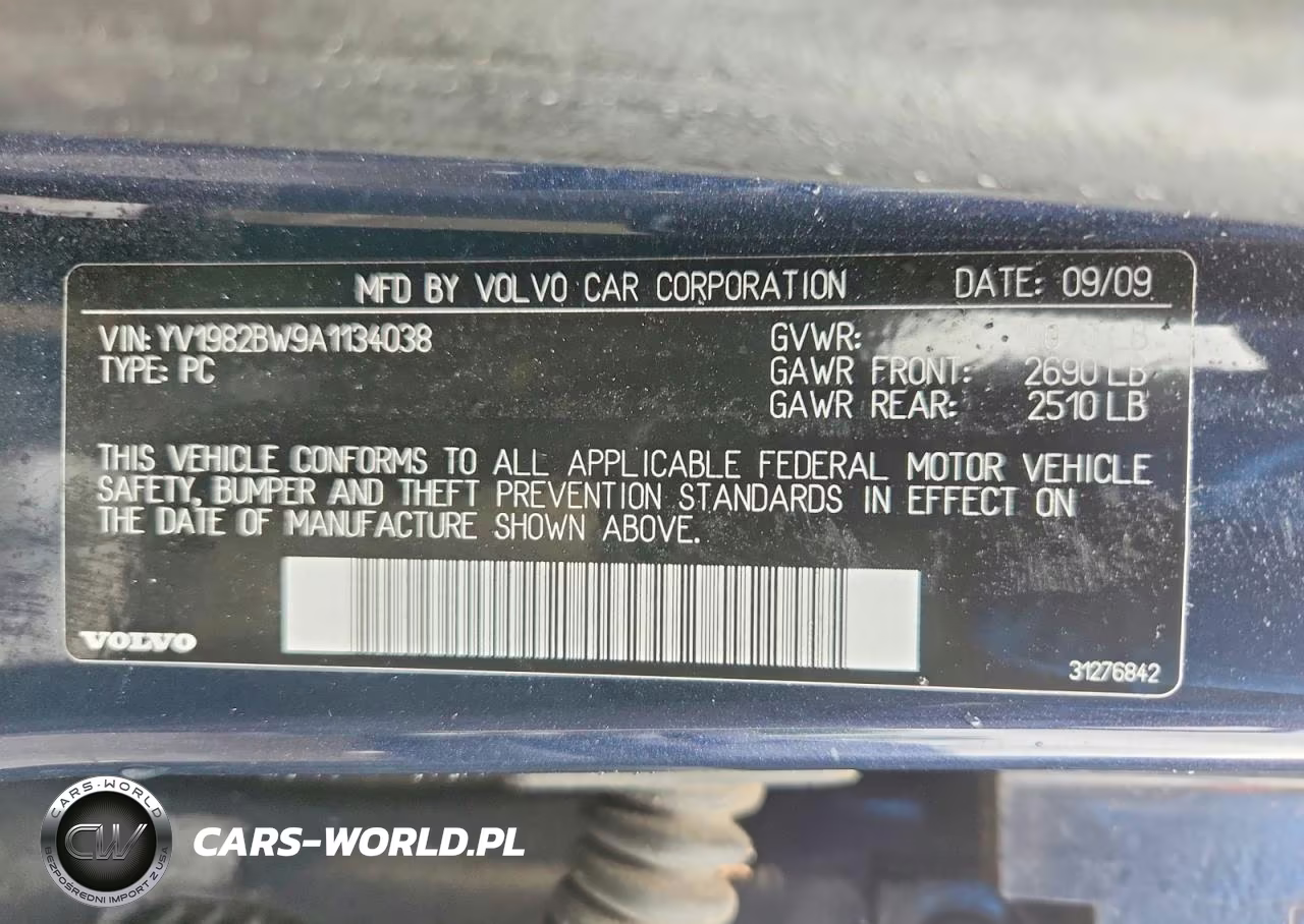 2010 Volvo V70 3.2 VIN:YV1982BW9A1134038 - 13