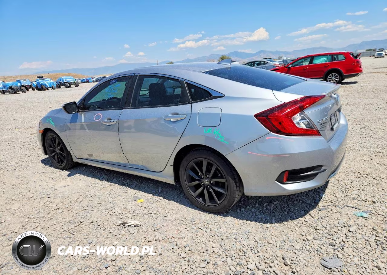 2019 Honda Civic Ex VIN:19XFC1F31KE016596 - 2