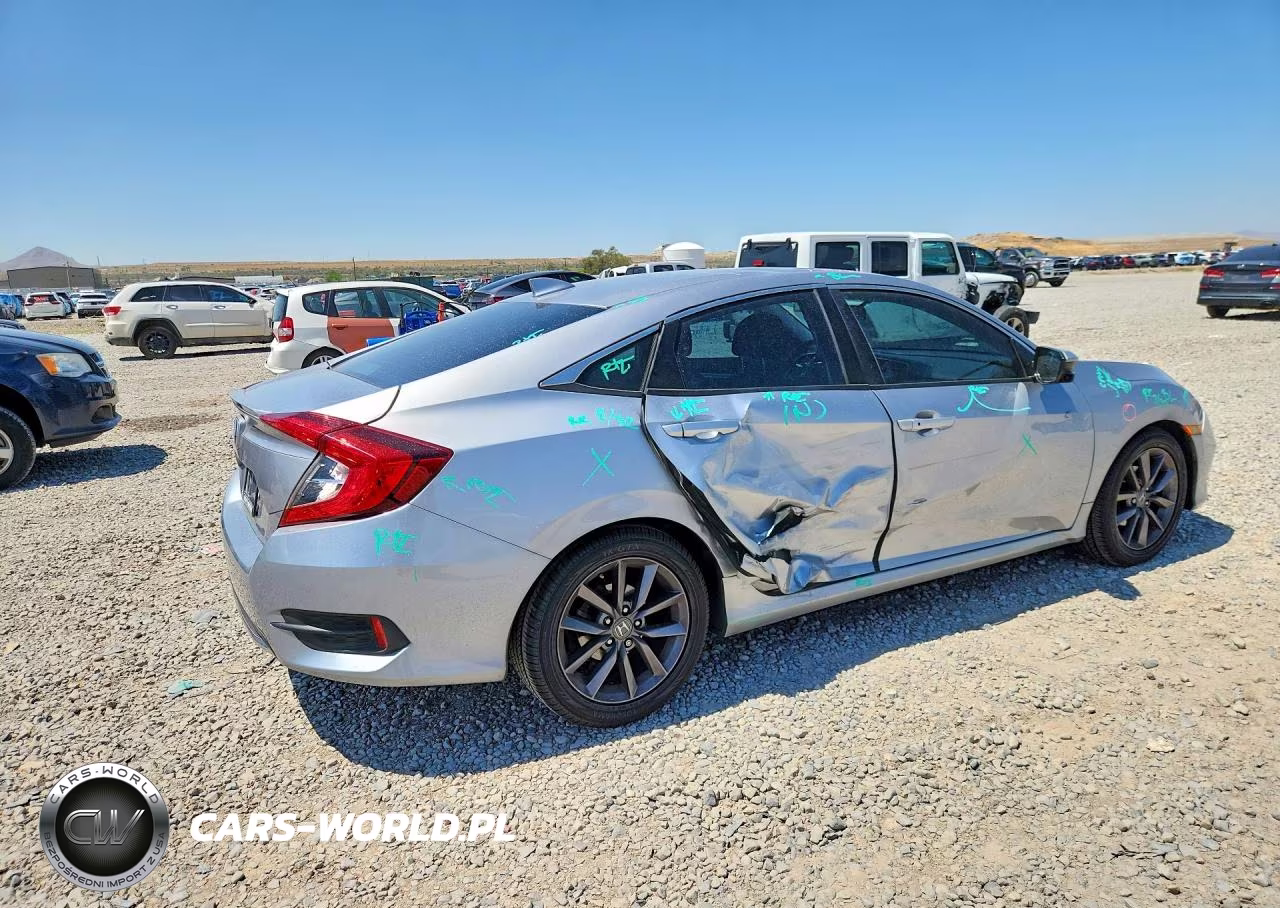 2019 Honda Civic Ex VIN:19XFC1F31KE016596 - 3