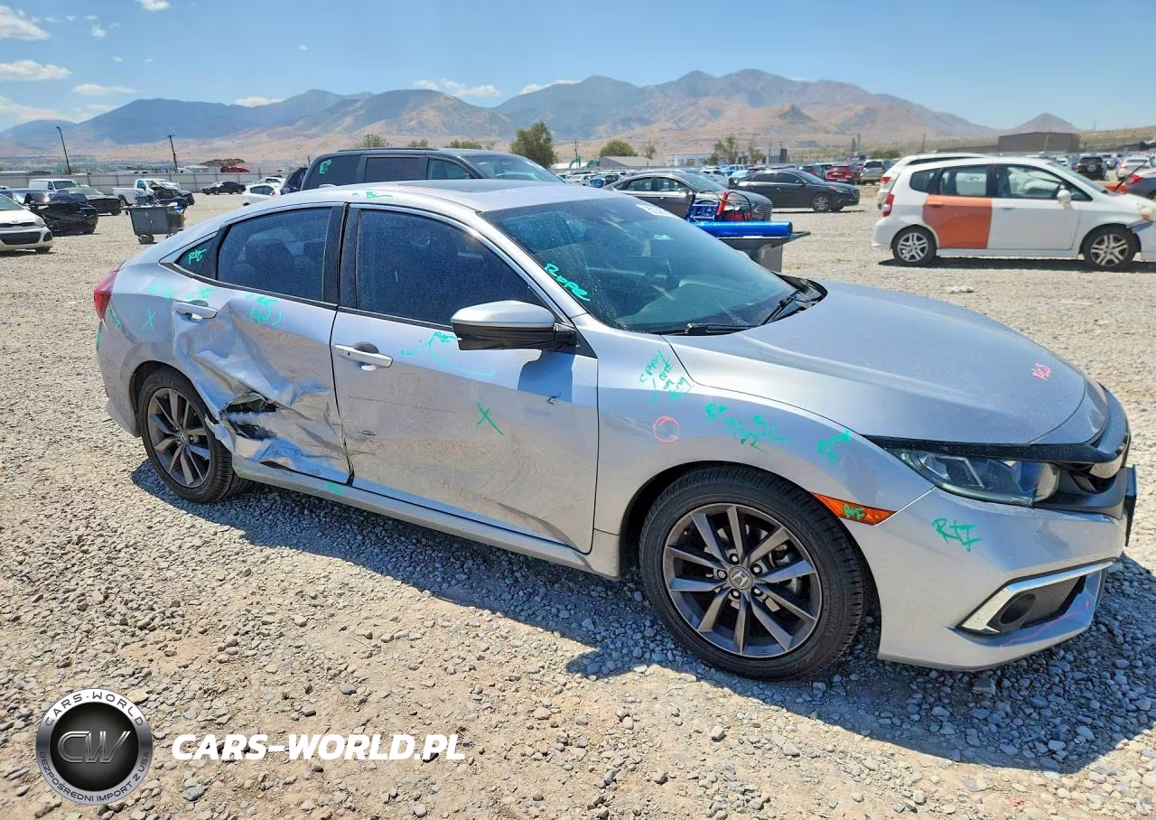 2019 Honda Civic Ex VIN:19XFC1F31KE016596 - 4