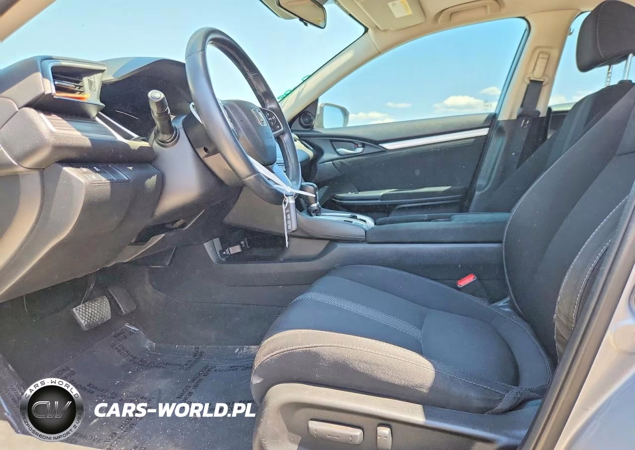 2019 Honda Civic Ex VIN:19XFC1F31KE016596 - 7