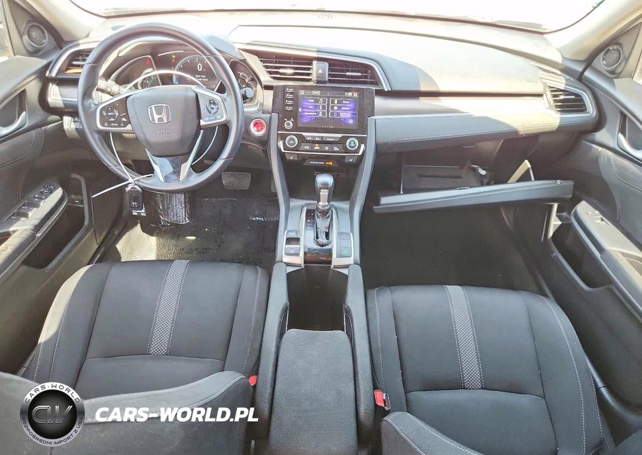 2019 Honda Civic Ex VIN:19XFC1F31KE016596 - 8