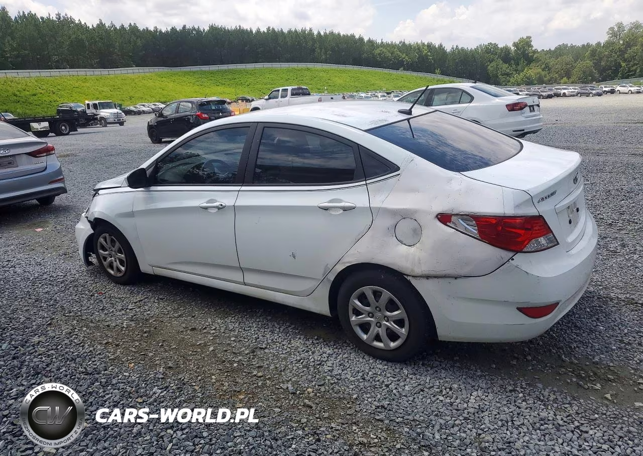 2013 Hyundai Accent Gls VIN:KMHCT4AE0DU585646 - 2