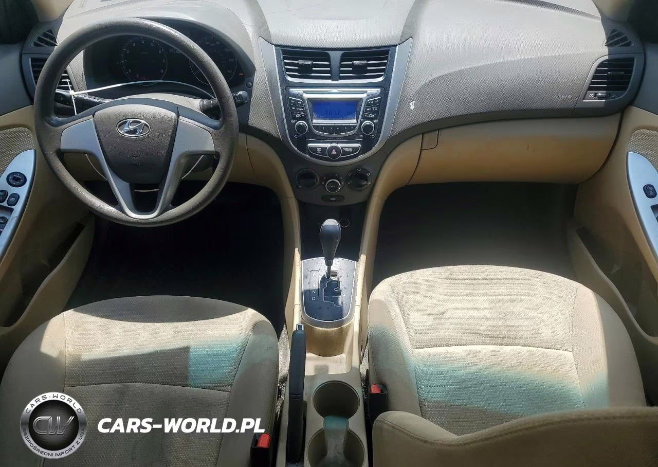 2013 Hyundai Accent Gls VIN:KMHCT4AE0DU585646 - 8