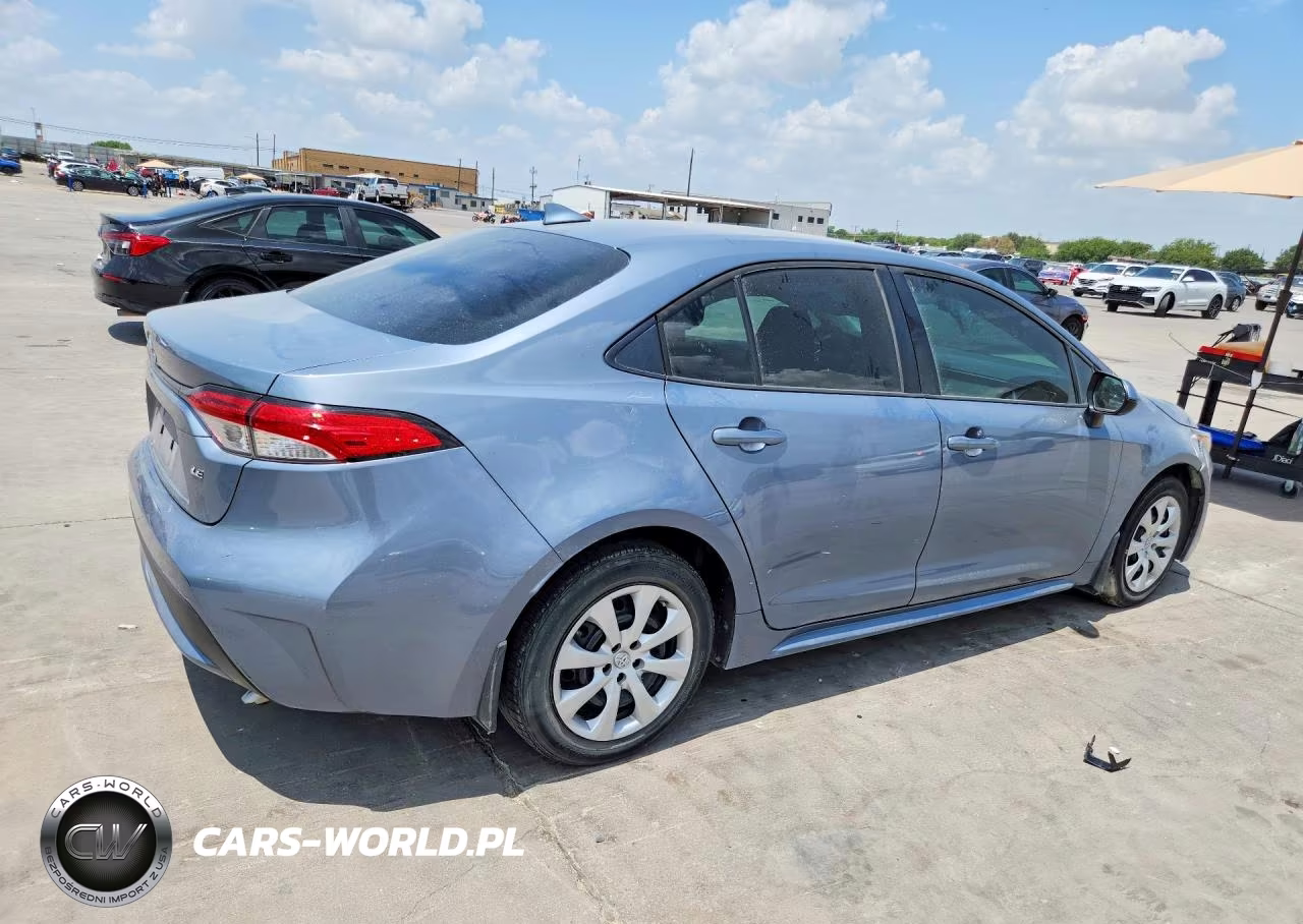 2020 Toyota Corolla Le VIN:5YFEPRAE3LP092070 - 3