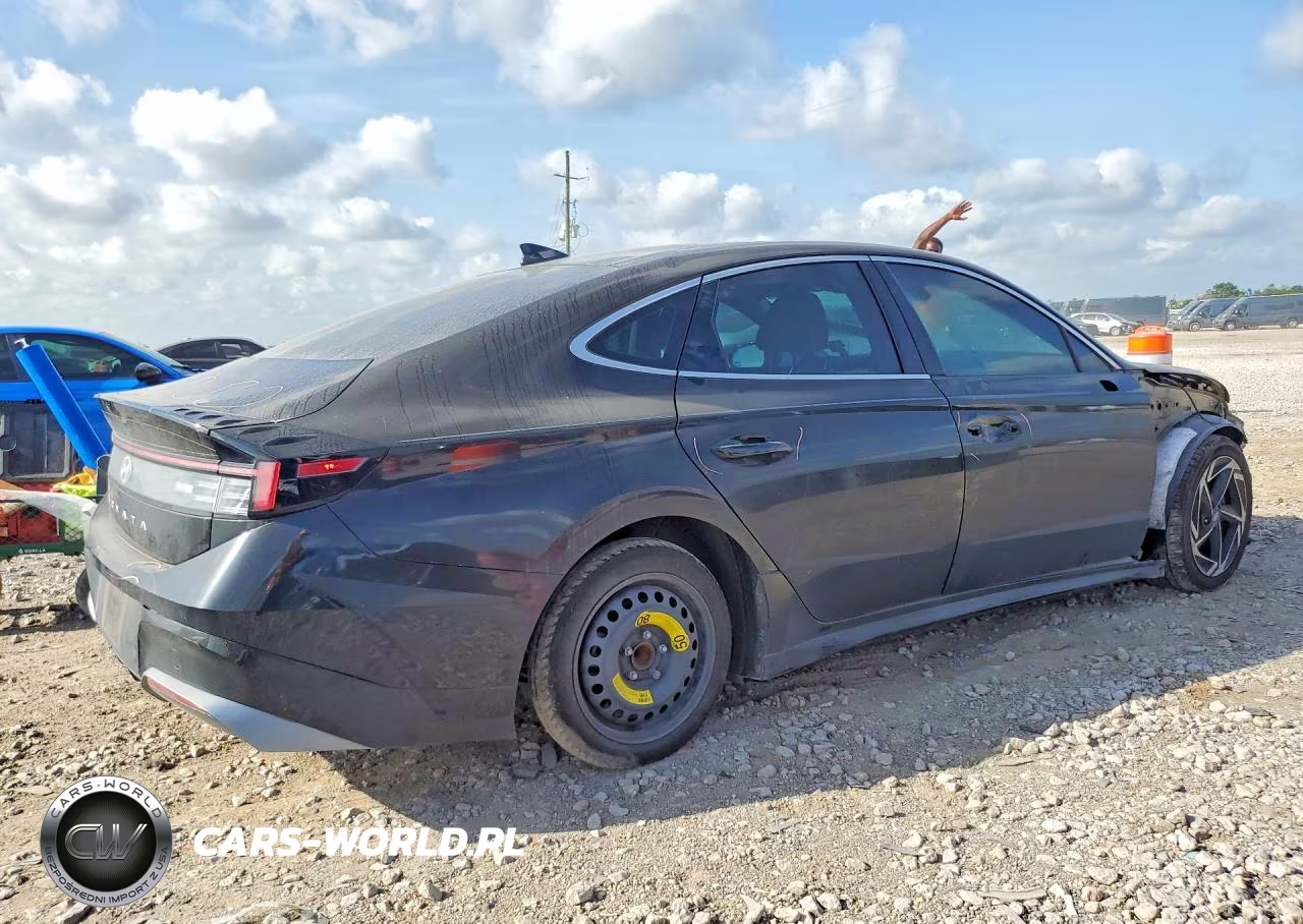 2024 Hyundai Sonata Sel VIN:KMHL14JA8RA424408 - 3