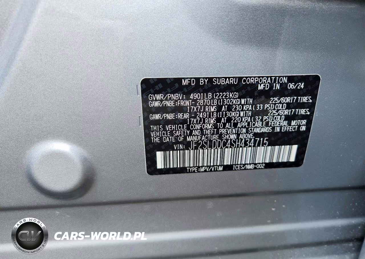 2025 Subaru Forester Premium VIN:JF2SLDDC4SH434715 - 13