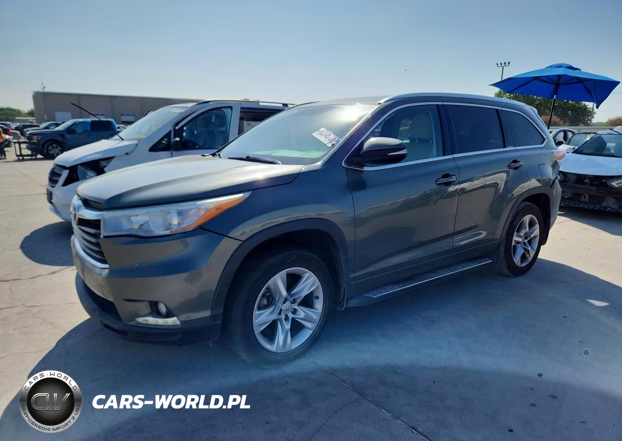 2014 Toyota Highlander Limited – zdjęcie 1 z 13