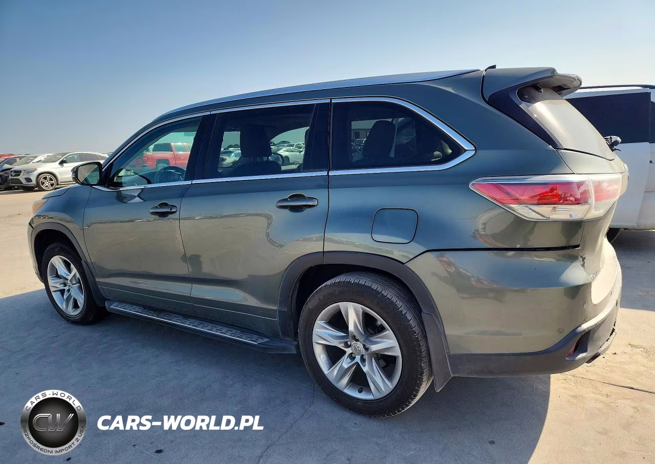 2014 Toyota Highlander Limited VIN:5TDYKRFHXES006021 - 2