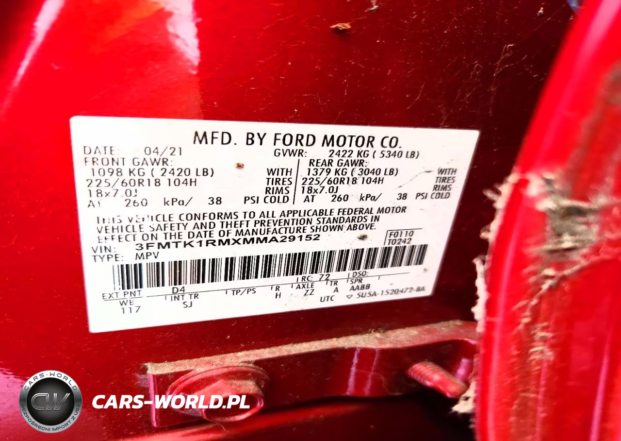 2021 Ford Mustang Mach-E Select VIN:3FMTK1RMXMMA29152 - 12