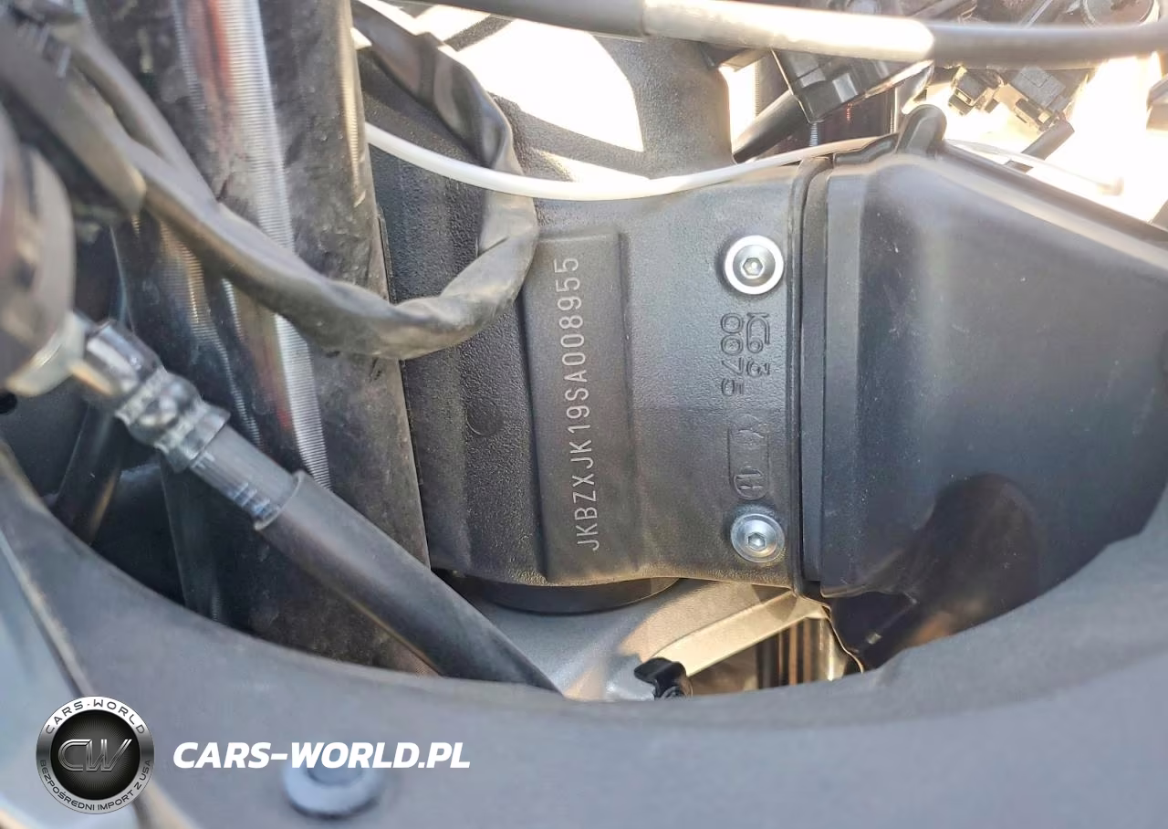 2025 Kawasaki Zx636 K VIN:JKBZXJK19SA008955 - 9