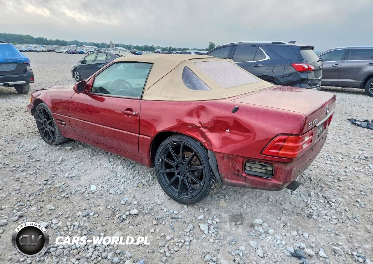 1999 Mercedes-Benz Sl 500 VIN:WDBFA68F6XF186300 - 2