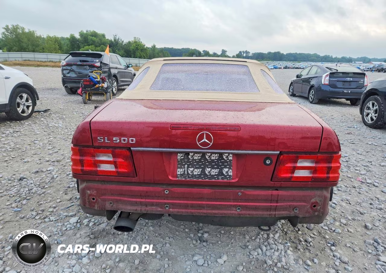 1999 Mercedes-Benz Sl 500 VIN:WDBFA68F6XF186300 - 6