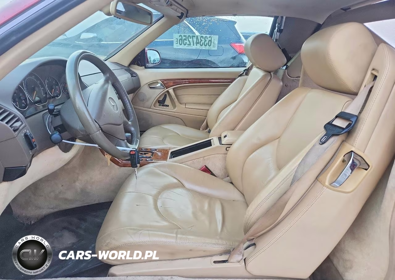 1999 Mercedes-Benz Sl 500 VIN:WDBFA68F6XF186300 - 7