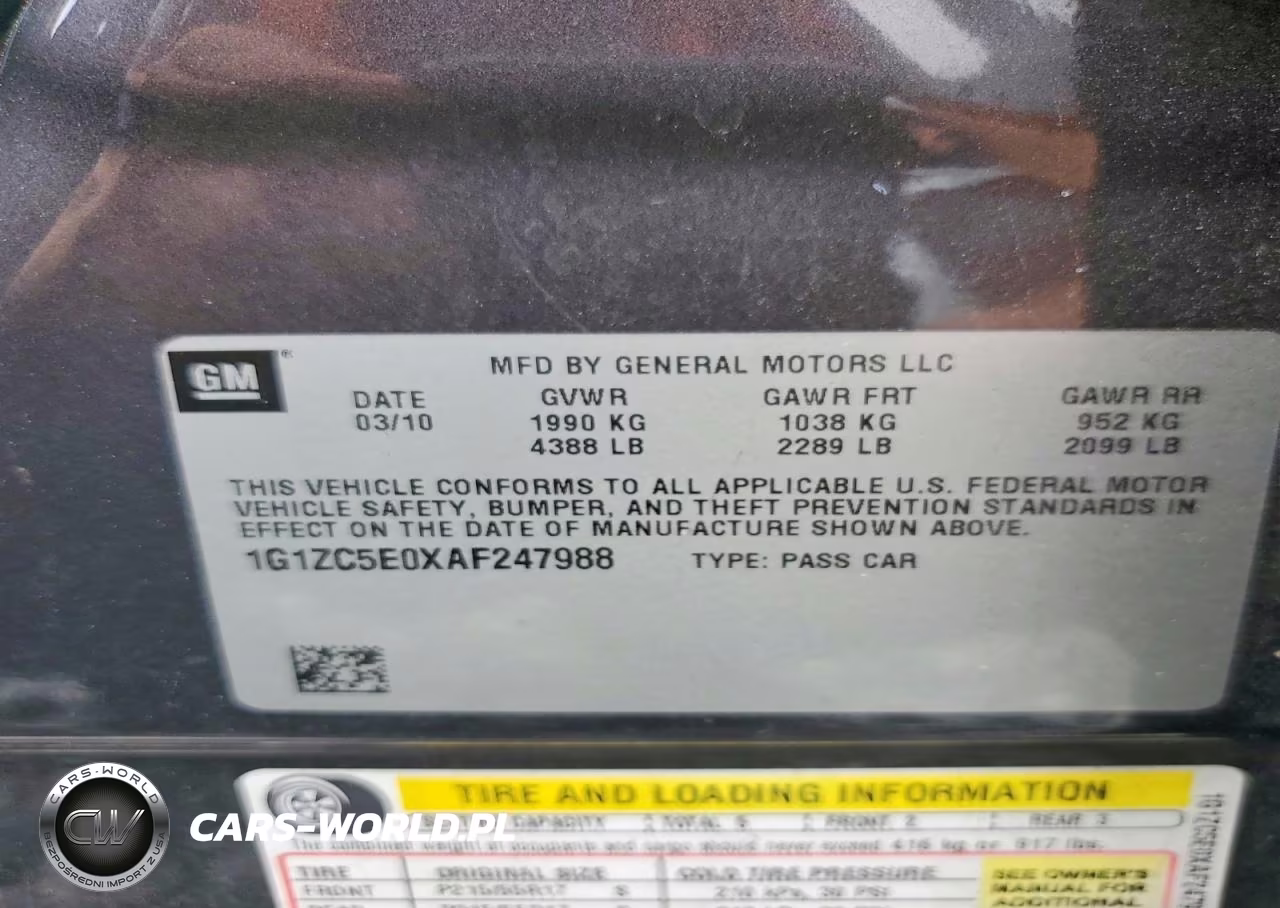 2010 Chevrolet Malibu 1Lt VIN:1G1ZC5E0XAF247988 - 12