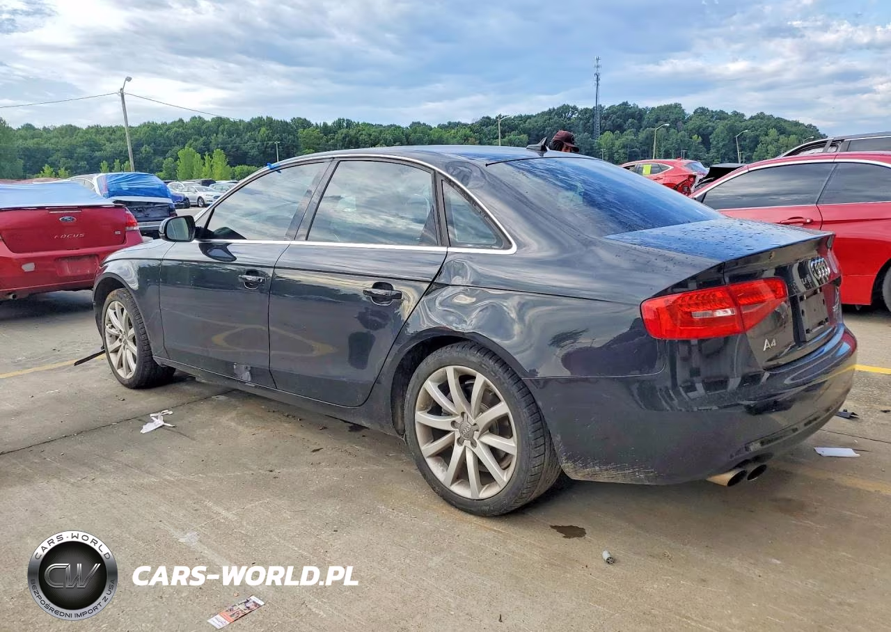 2013 Audi A4 Premium Plus VIN:WAUFFAFL1DN021073 - 2