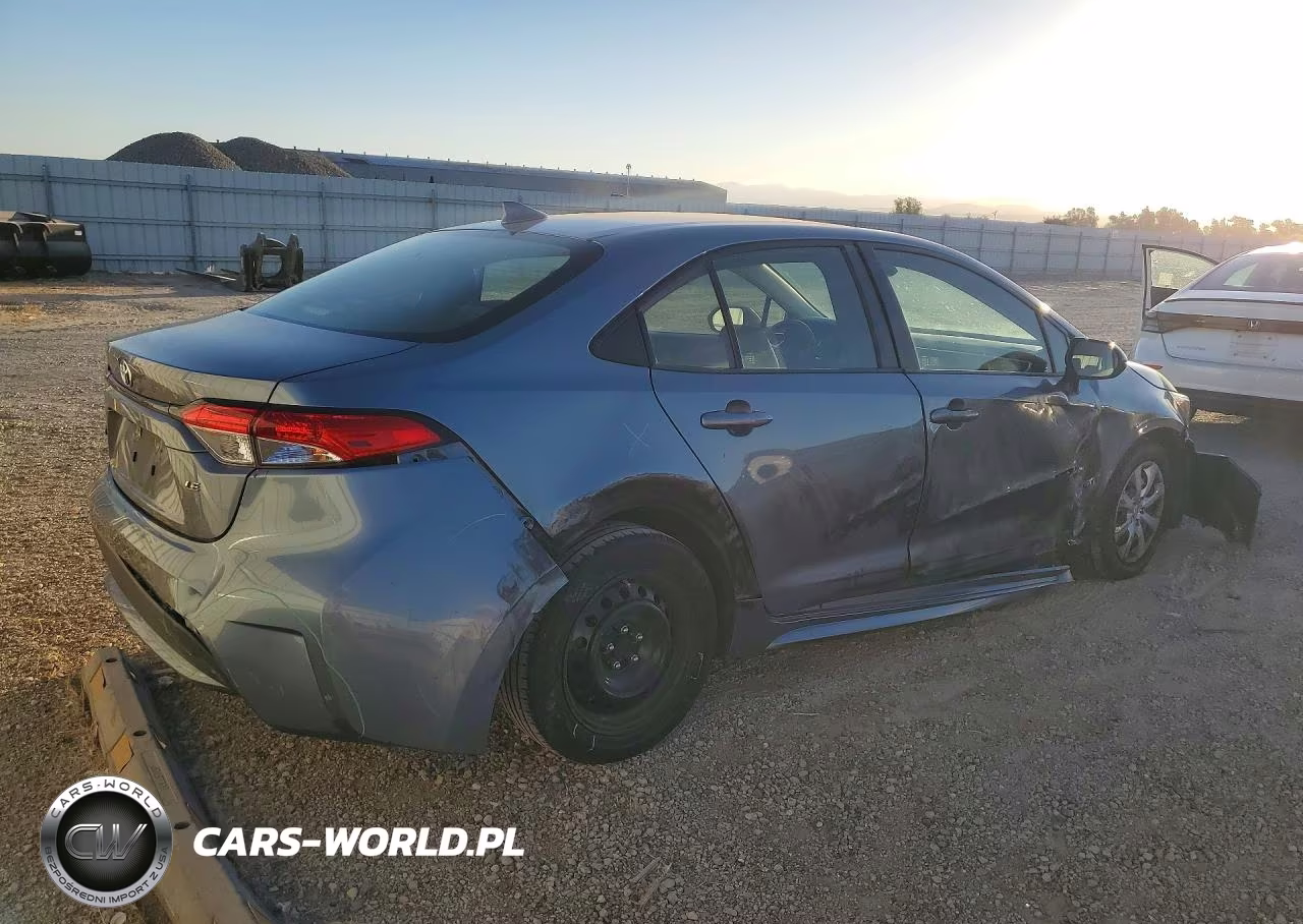 2020 Toyota Corolla Le VIN:JTDEPRAE6LJ066776 - 3
