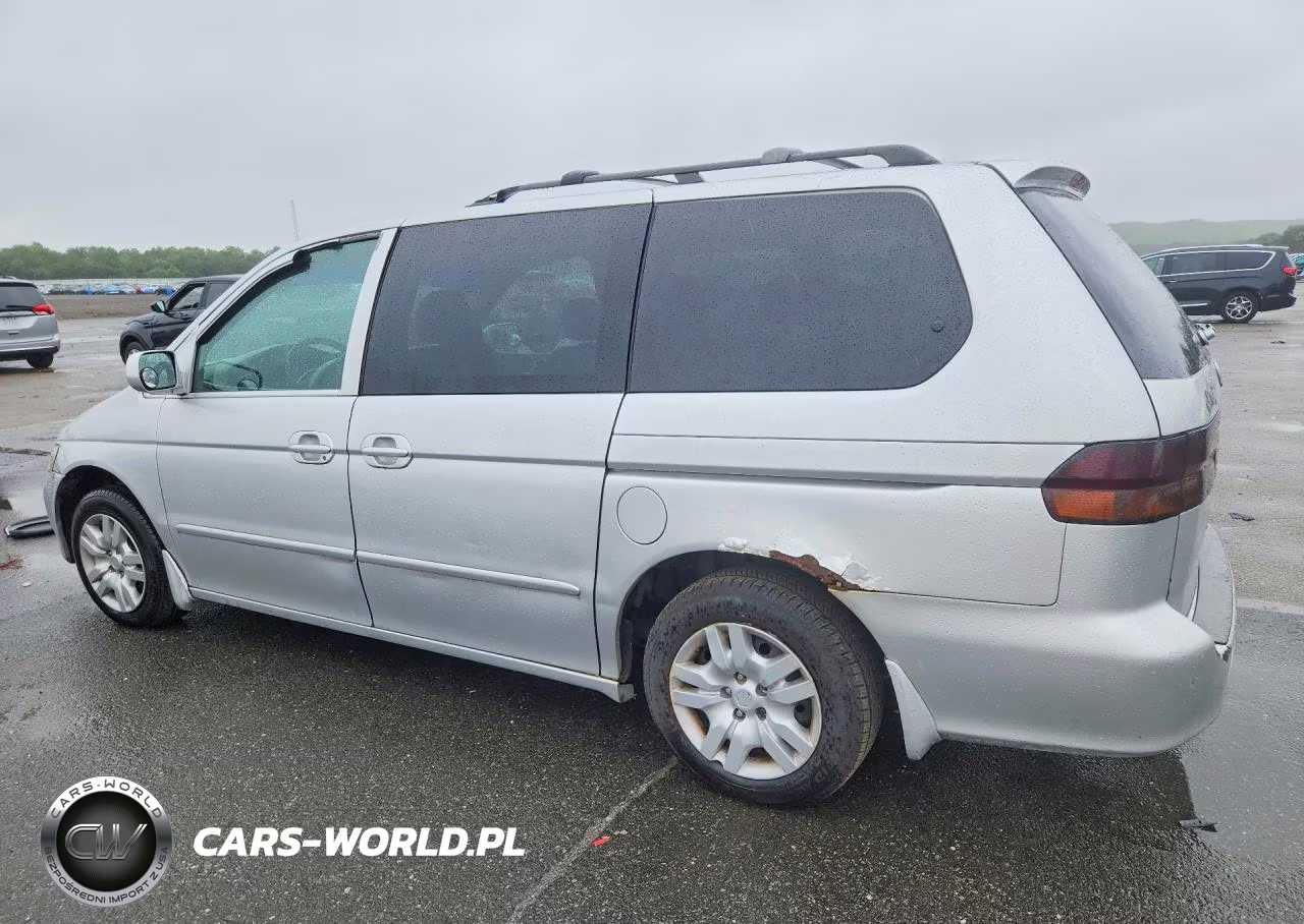 2002 Honda Odyssey Exl VIN:2HKRL18902H554376 - 2