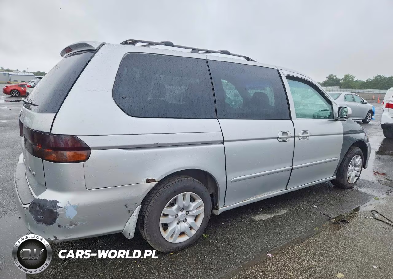 2002 Honda Odyssey Exl VIN:2HKRL18902H554376 - 3