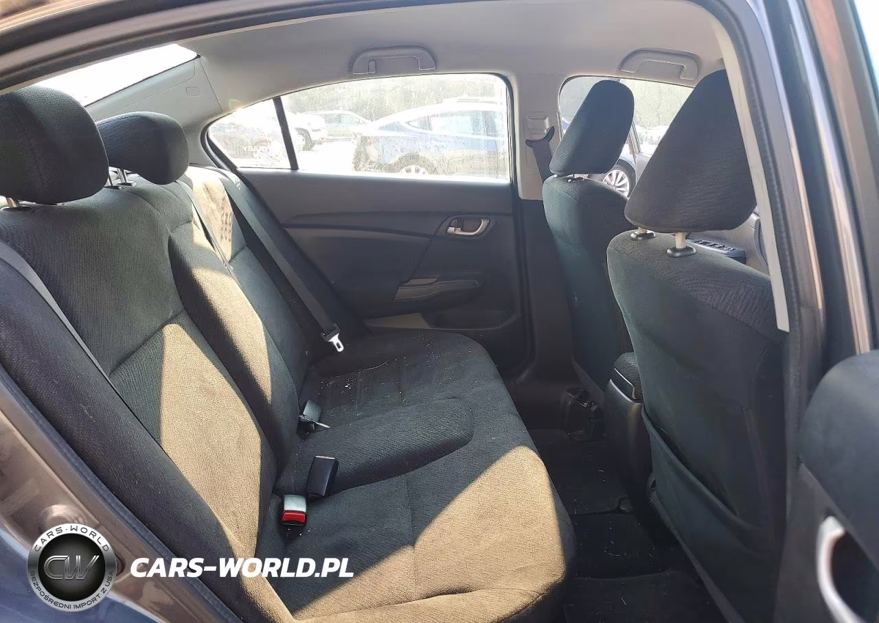 2013 Honda Civic Lx VIN:19XFB2F51DE216200 - 10