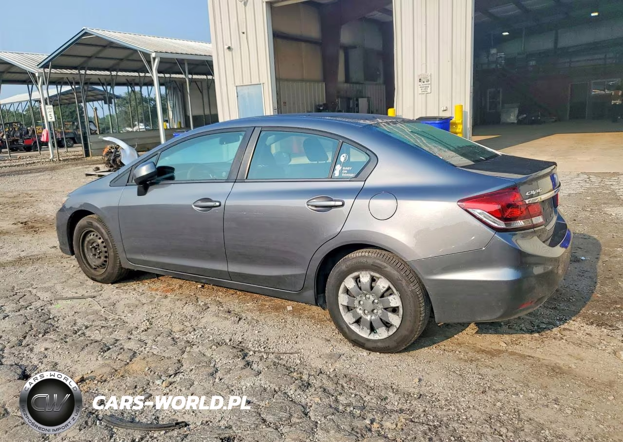 2013 Honda Civic Lx VIN:19XFB2F51DE216200 - 2