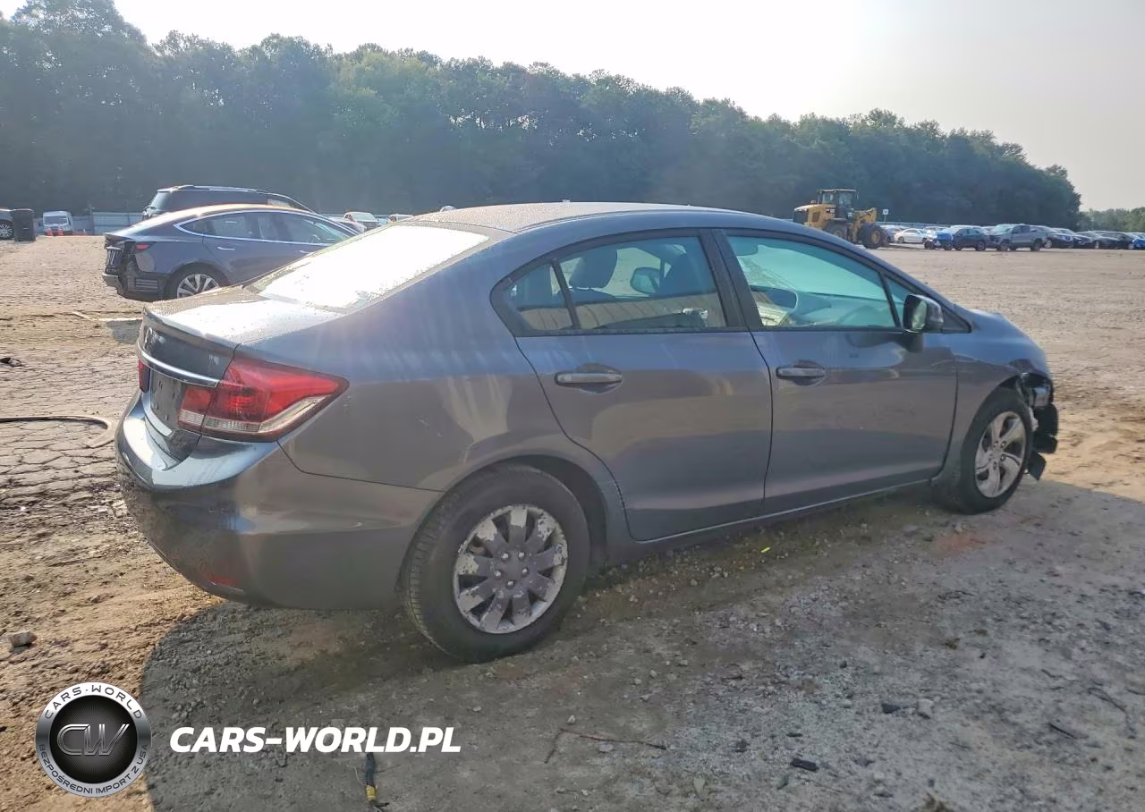 2013 Honda Civic Lx VIN:19XFB2F51DE216200 - 3