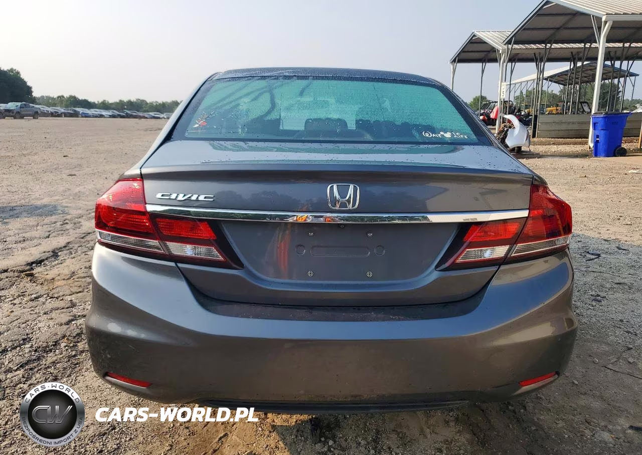 2013 Honda Civic Lx VIN:19XFB2F51DE216200 - 6