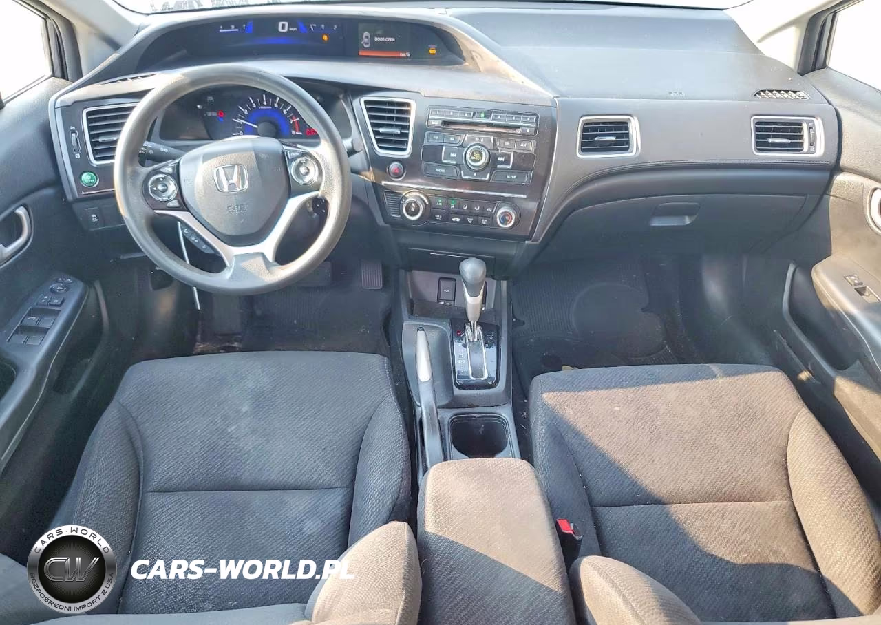 2013 Honda Civic Lx VIN:19XFB2F51DE216200 - 8