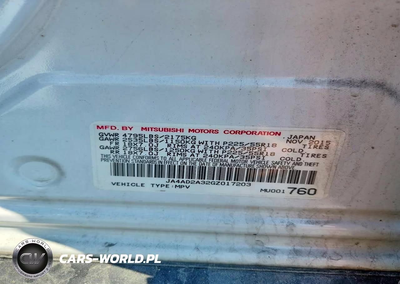 2016 Mitsubishi Outlander Es VIN:JA4AD2A32GZ017203 - 13