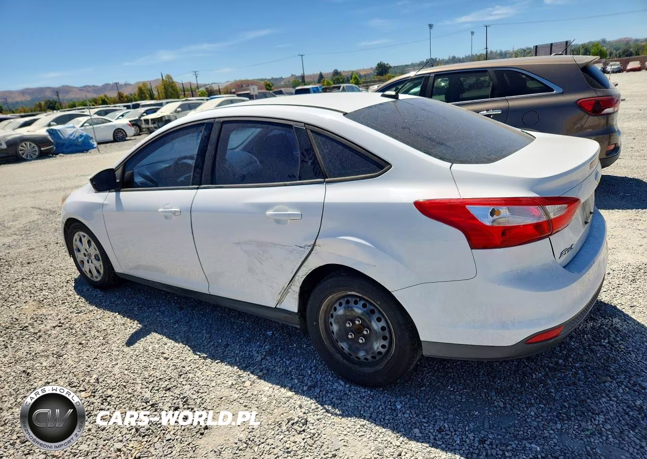 2012 Ford Focus Se VIN:1FAHP3F25CL196809 - 2