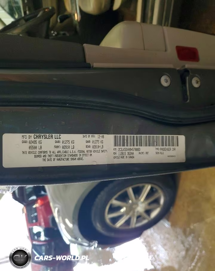 2009 Chrysler 300 Touring VIN:2C3LK53V09H578883 - 12