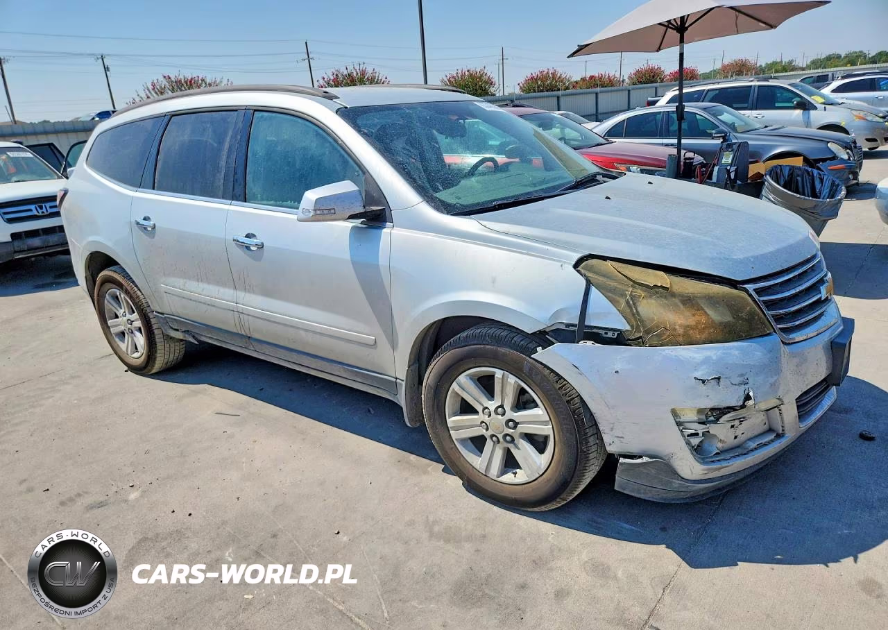 2013 Chevrolet Traverse Lt VIN:1GNKRGKD9DJ225273 - 4
