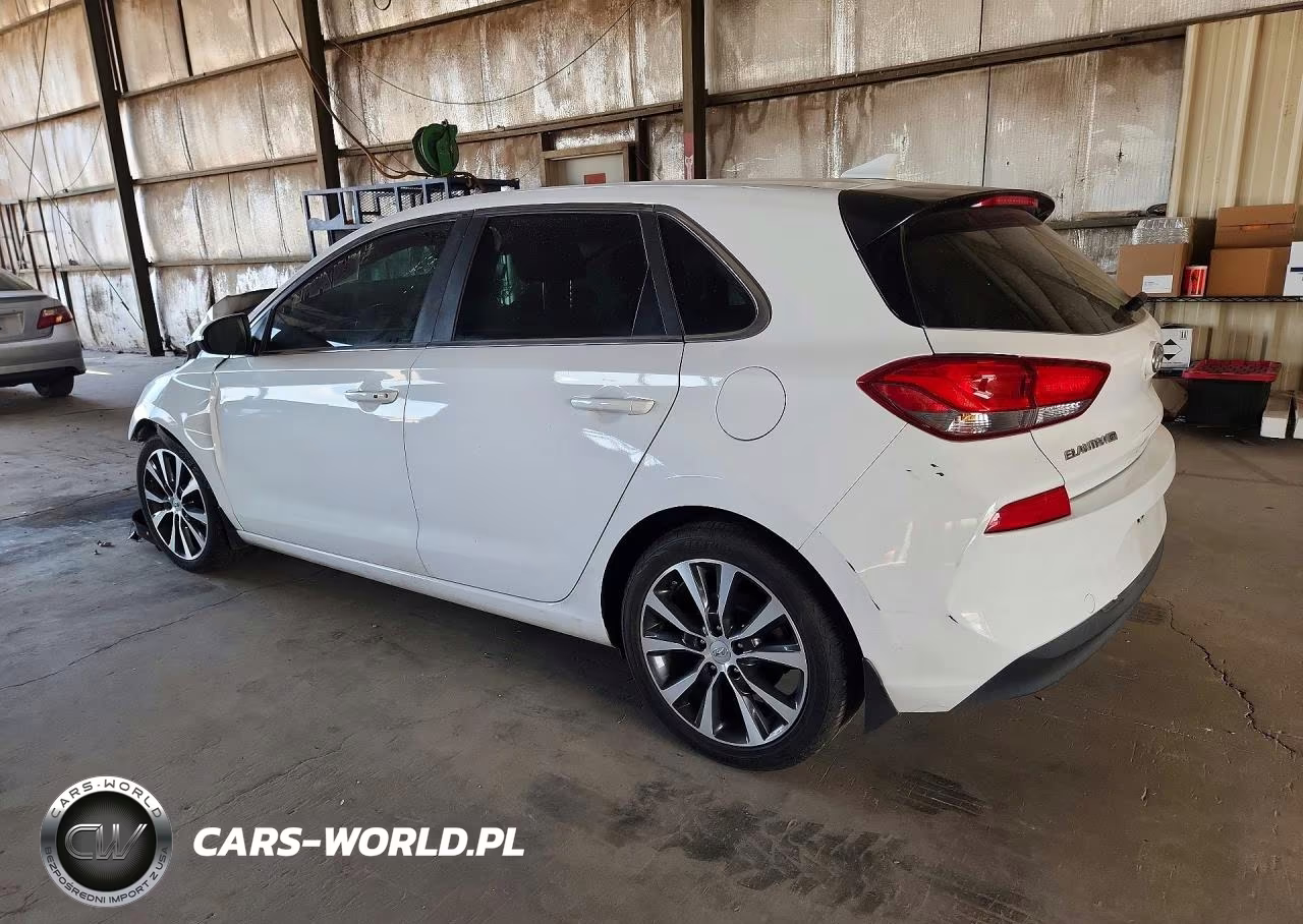 2018 Hyundai Elantra Gt Base VIN:KMHH35LE8JU046633 - 2