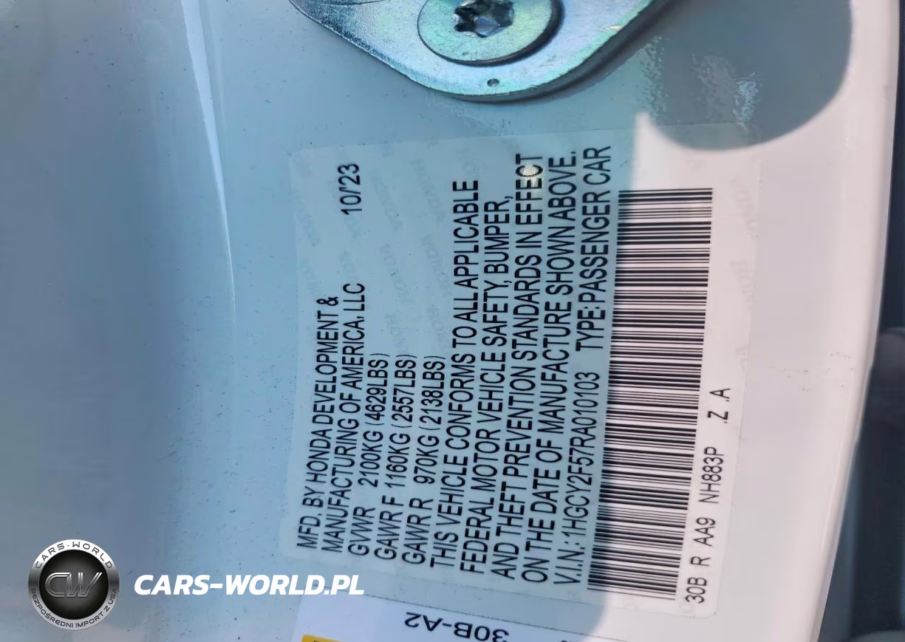 2024 Honda Accord Hybrid Sport VIN:1HGCY2F57RA010103 - 12