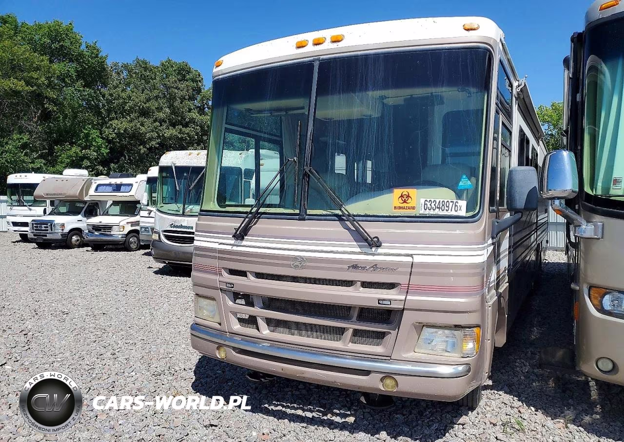 2000 Fleetwood Pace Arrow Rv VIN:1FCNF53S3Y0A02495 - 2