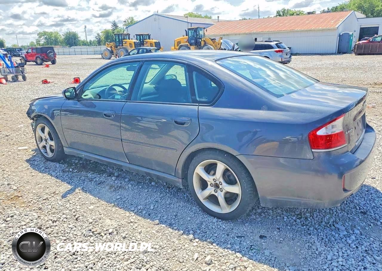 2009 Subaru Legacy 2.5I VIN:4S3BL616997217251 - 2