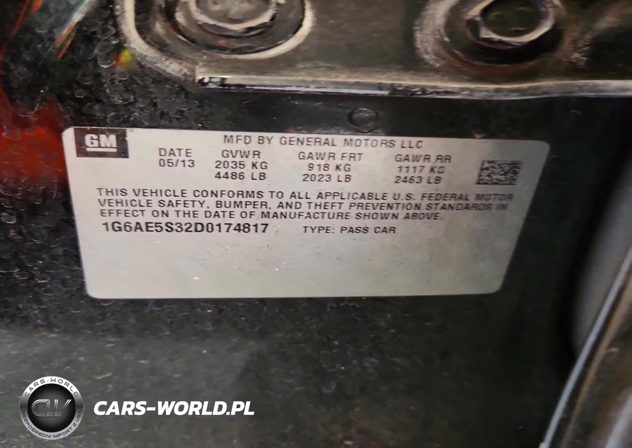 2013 Cadillac Ats Premium VIN:1G6AE5S32D0174817 - 12