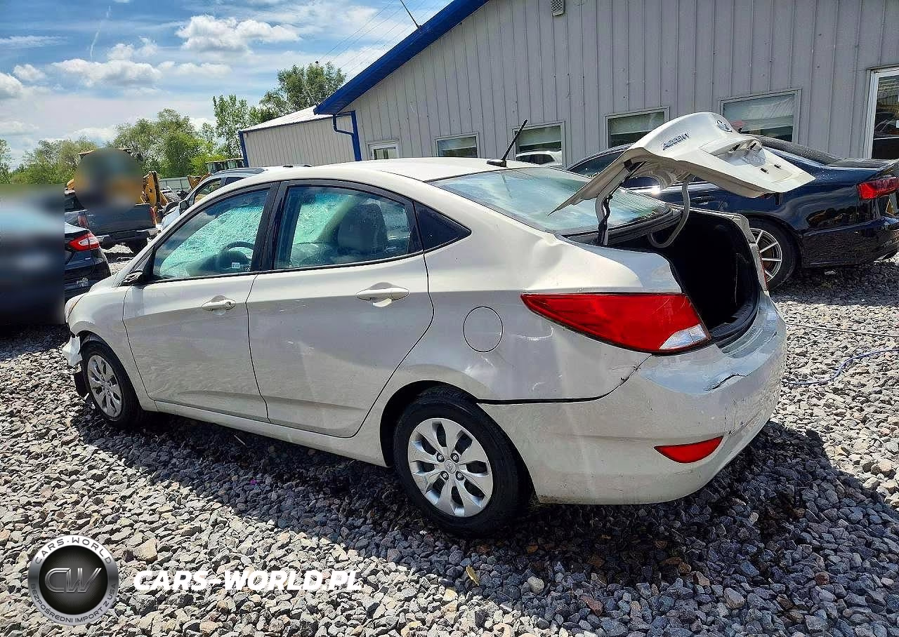 2016 Hyundai Accent Se VIN:KMHCT4AEXGU127326 - 2