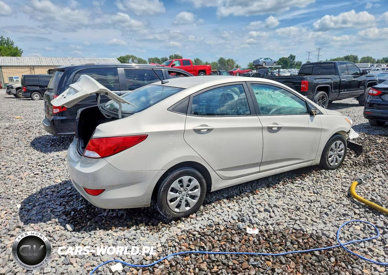 2016 Hyundai Accent Se VIN:KMHCT4AEXGU127326 - 3