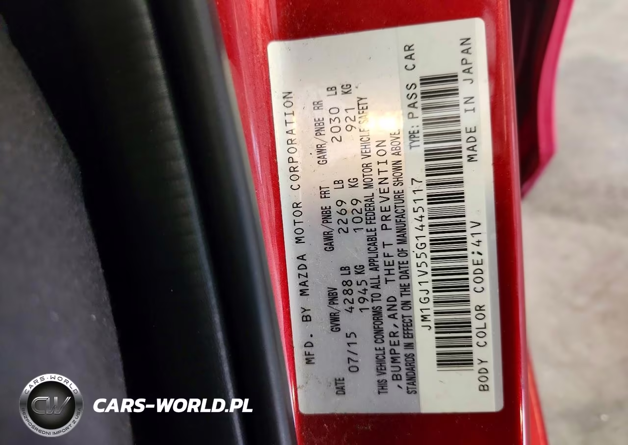 2016 Mazda 6 Touring VIN:JM1GJ1V55G1445117 - 12