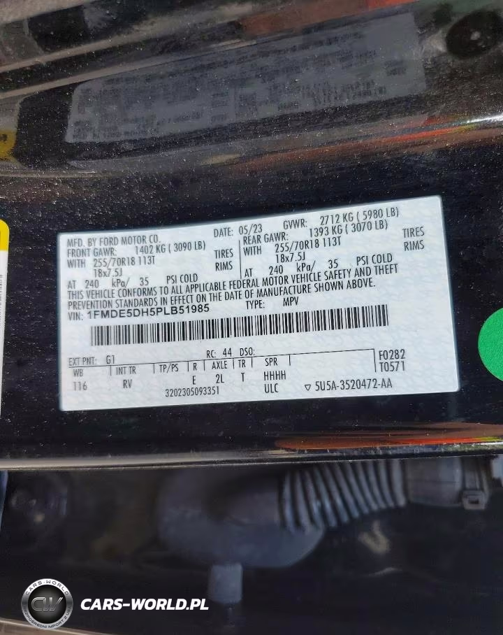 2023 Ford Bronco Base VIN:1FMDE5DH5PLB51985 - 13