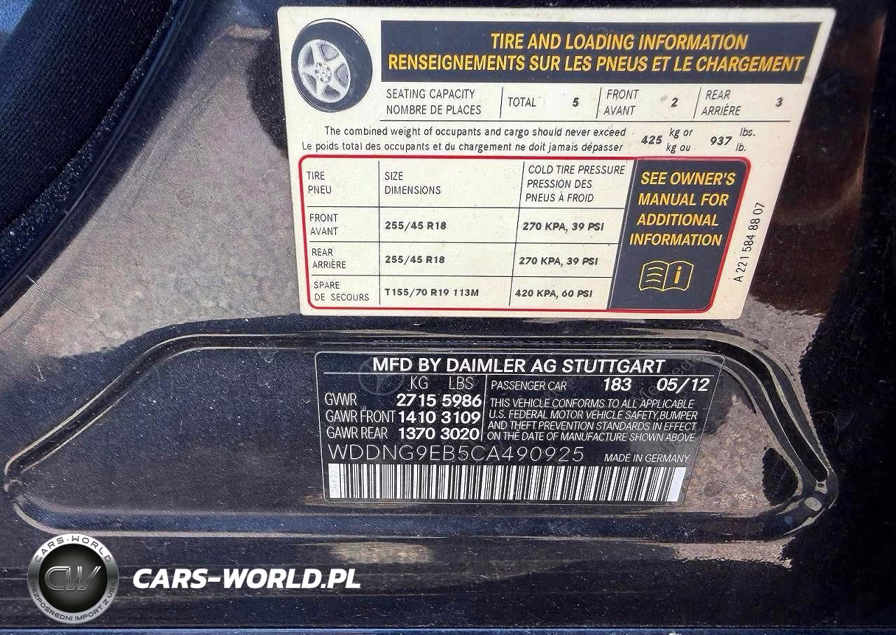 2012 Mercedes-Benz S 550 4Matic VIN:WDDNG9EB5CA490925 - 10