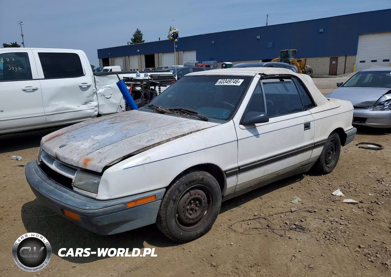 1991 Dodge Shadow – zdjęcie 1 z 12