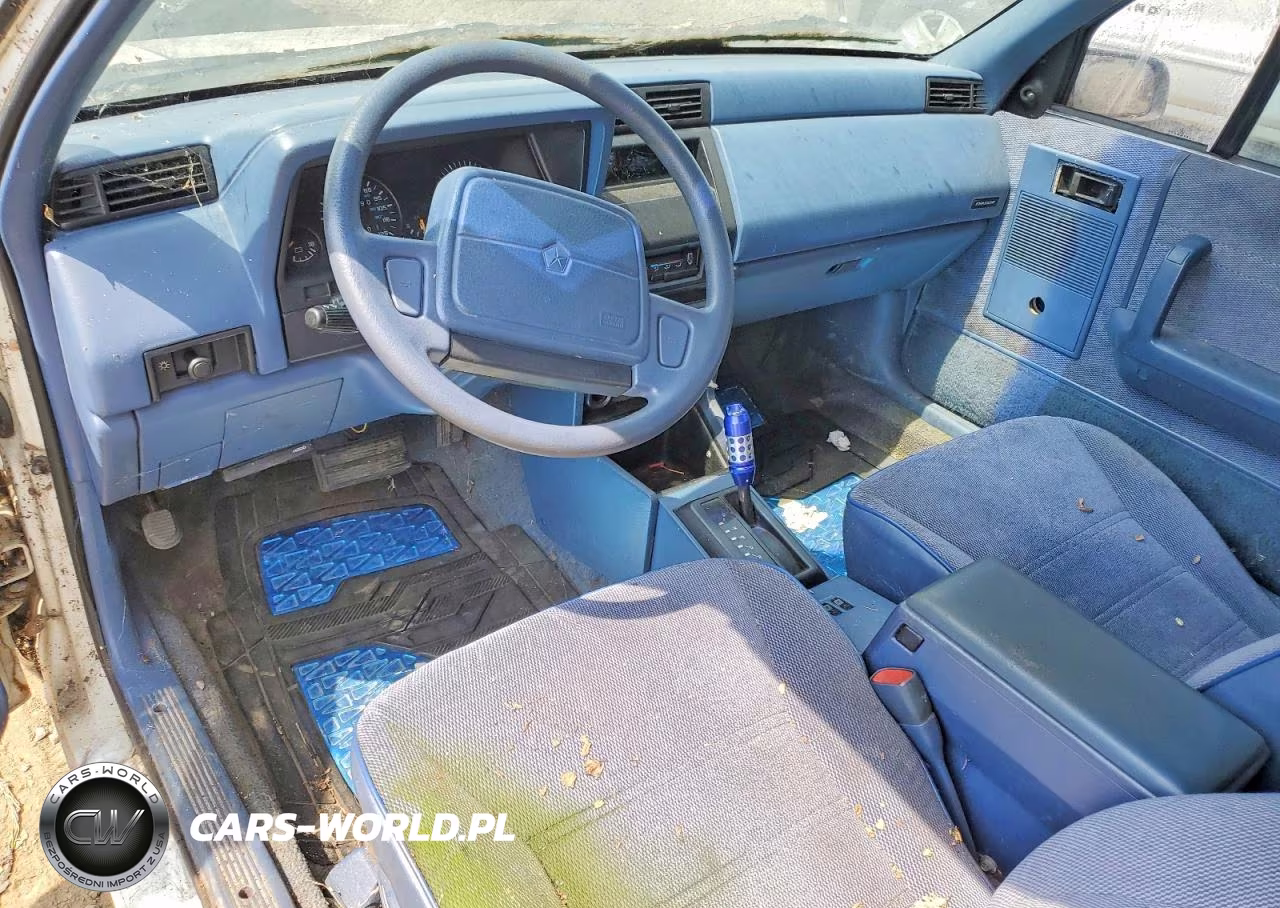 1991 Dodge Shadow VIN:3B3XP45K8MT628409 - 8