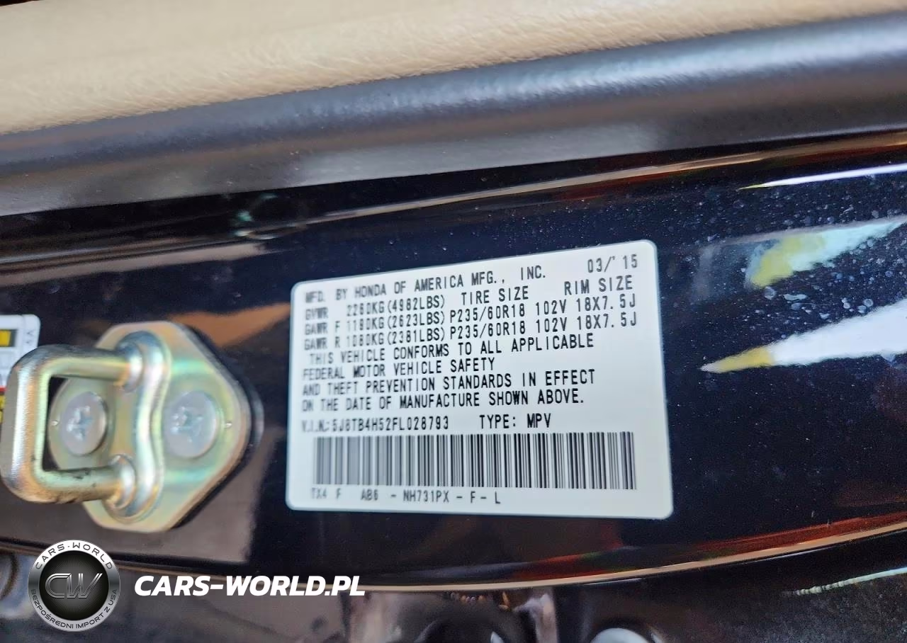 2015 Acura Rdx Technology VIN:5J8TB4H52FL028793 - 13