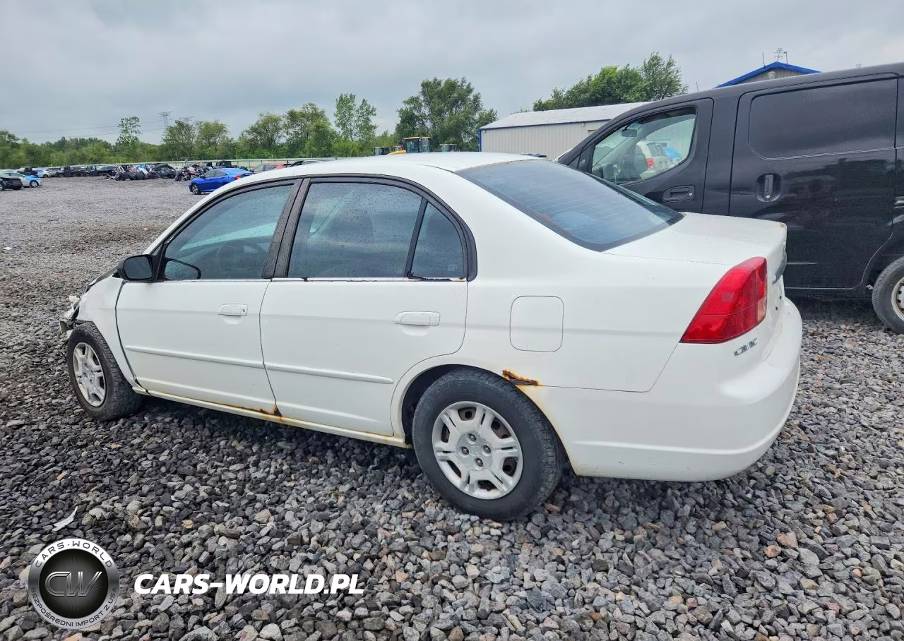 2002 Honda Civic Lx VIN:1HGES16502L031972 - 2