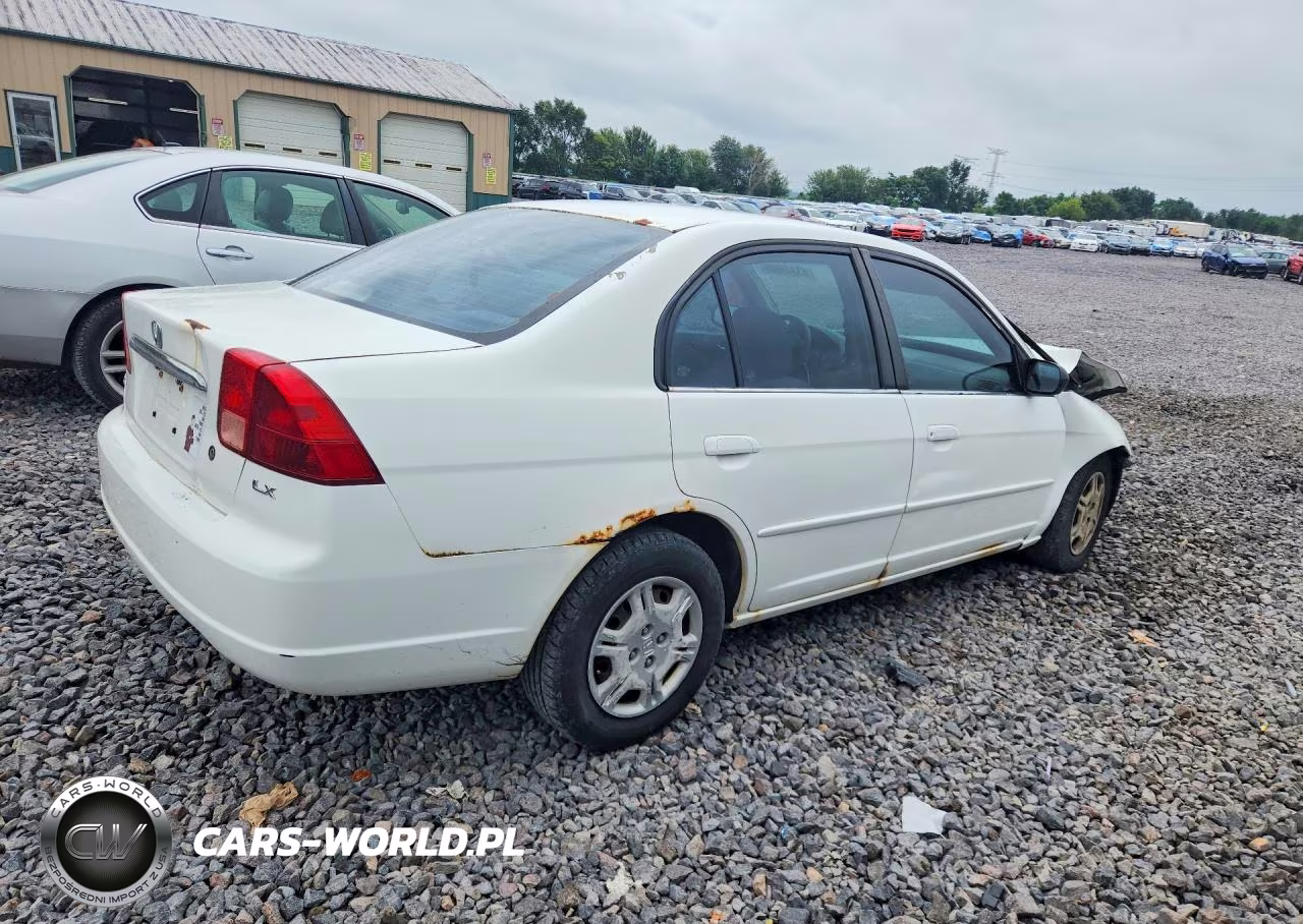 2002 Honda Civic Lx VIN:1HGES16502L031972 - 3