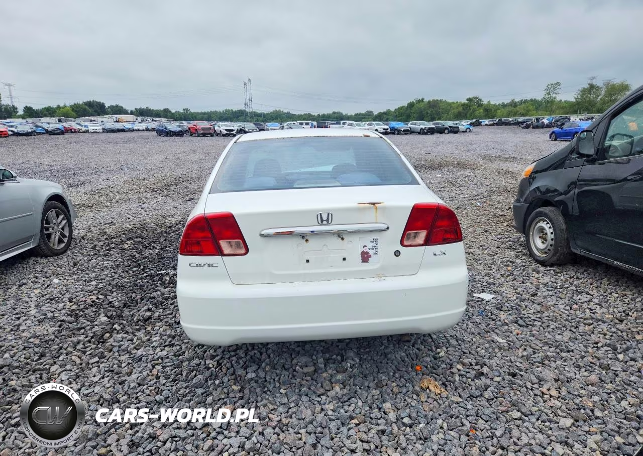 2002 Honda Civic Lx VIN:1HGES16502L031972 - 6